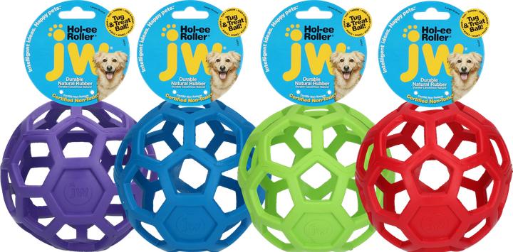 Image du produit JW Jouet pour chien Hol-ee Roller Jumbo, Ø 19 cm, Assorti (Jouet à mâcher pour chien)