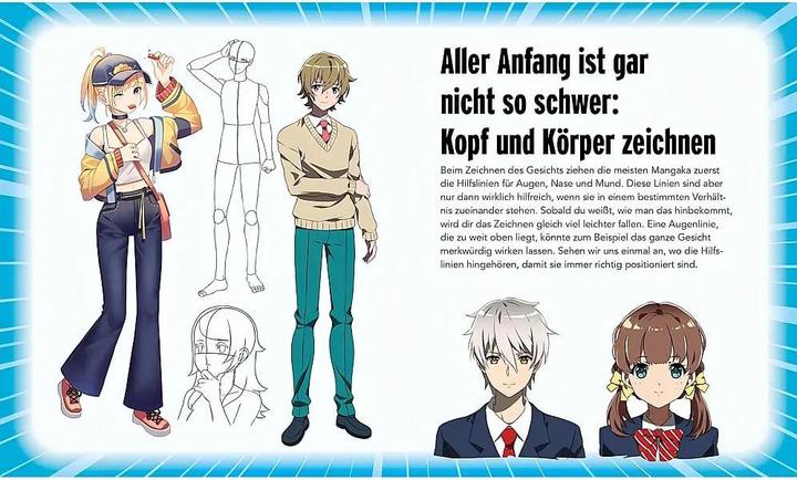 Produktbild 100 Manga-Figuren zeichnen (Deutsch, Christopher Hart, 2023)