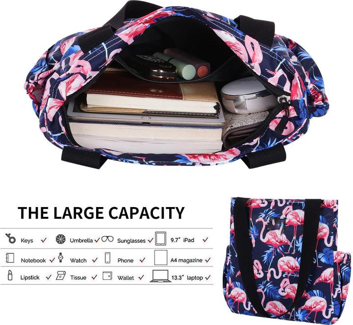 Produktbild Only-Bags.Store Modische Handtasche mit Reissverschluss lässige Umhängetasche Umhängetasche Grosse Einkaufstasche