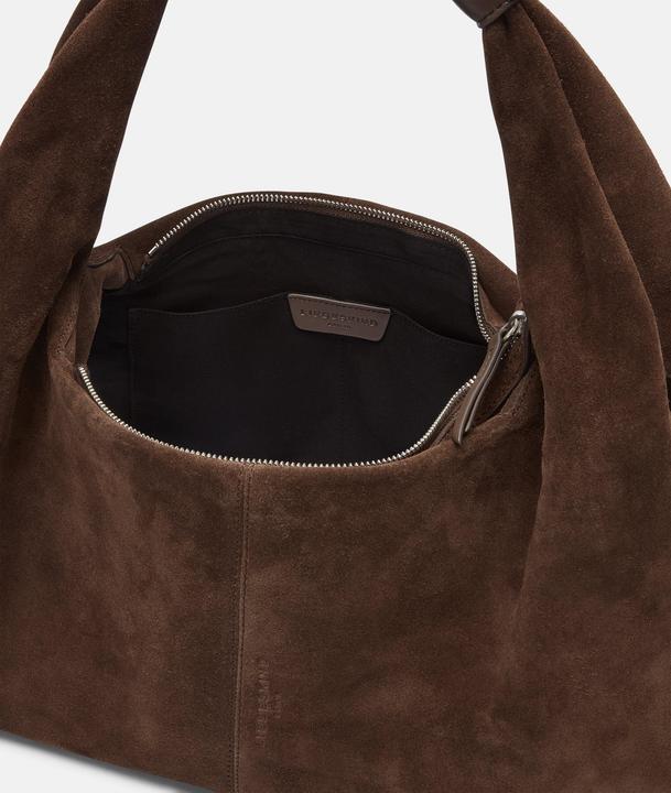 Actual product image Liebeskind Berlin Satchel Geräumige Schultertasche aus weichem Veloursleder