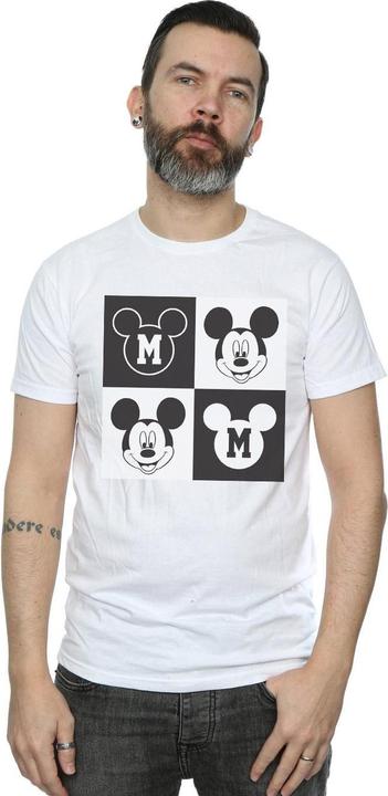Produktbild Disney Mickey Mouse Smiling Squares TShirt (3XL)