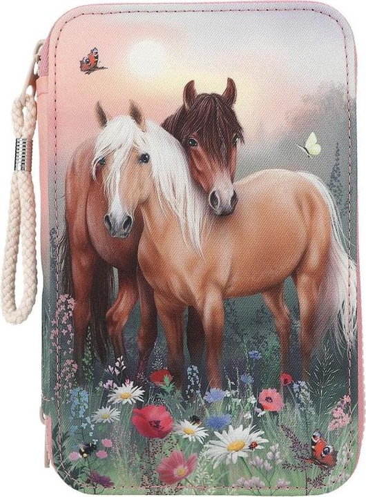 Depesche Miss Melody triple pencil case FLOWERS ( 0412869 )