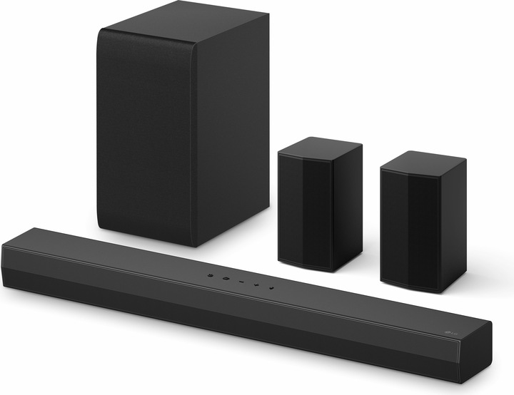 LG Soundbar S40TR, 400W su 4.1 canali, Dolby Digital, DTS, Casse posteriori incluse (400 W, 4.1 canali)