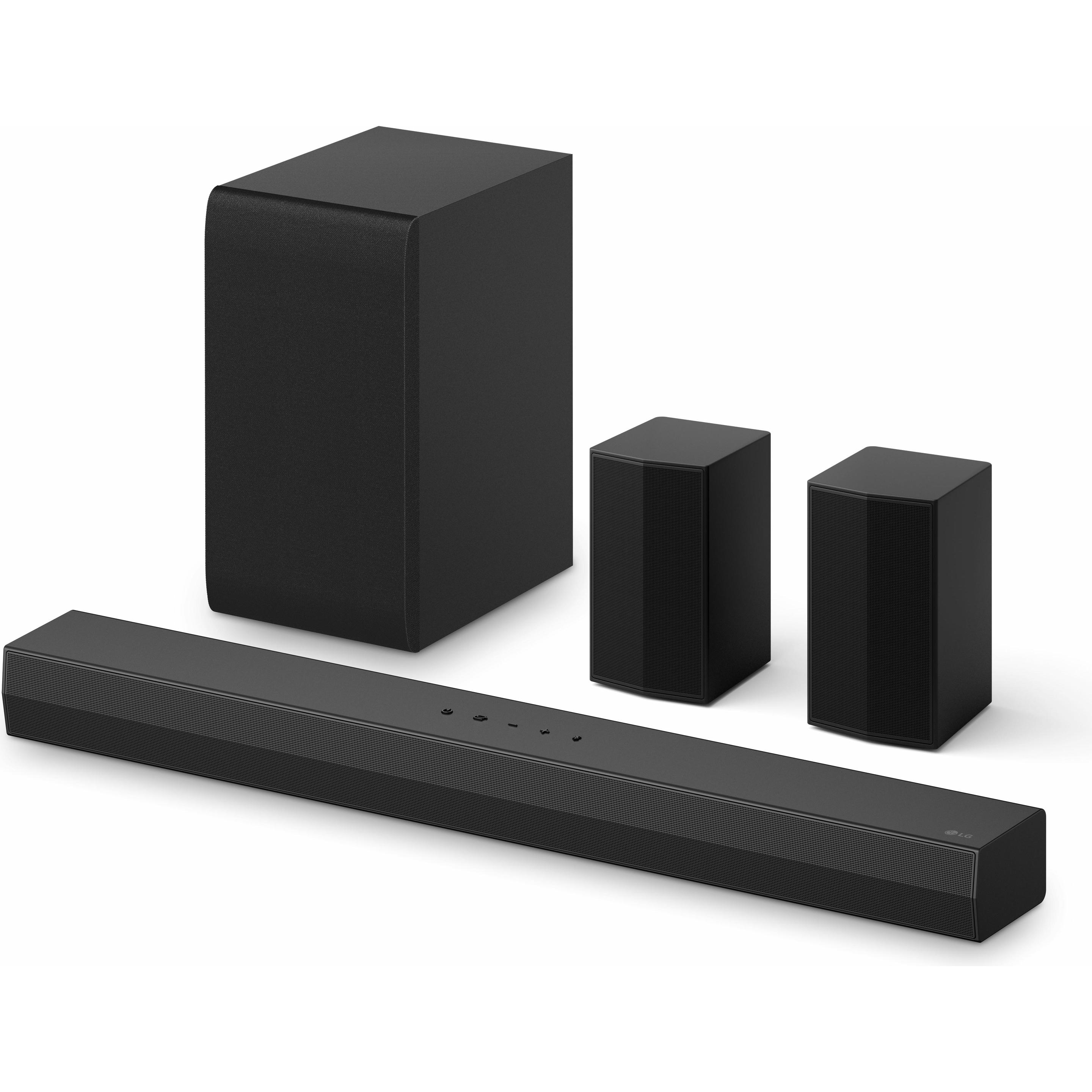LG S40TR (400 W, 4.1 Kanal), Soundbar, Schwarz