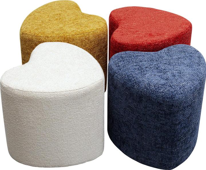 Produktbild Kare Design Hocker Lovely Rot 36x34cm