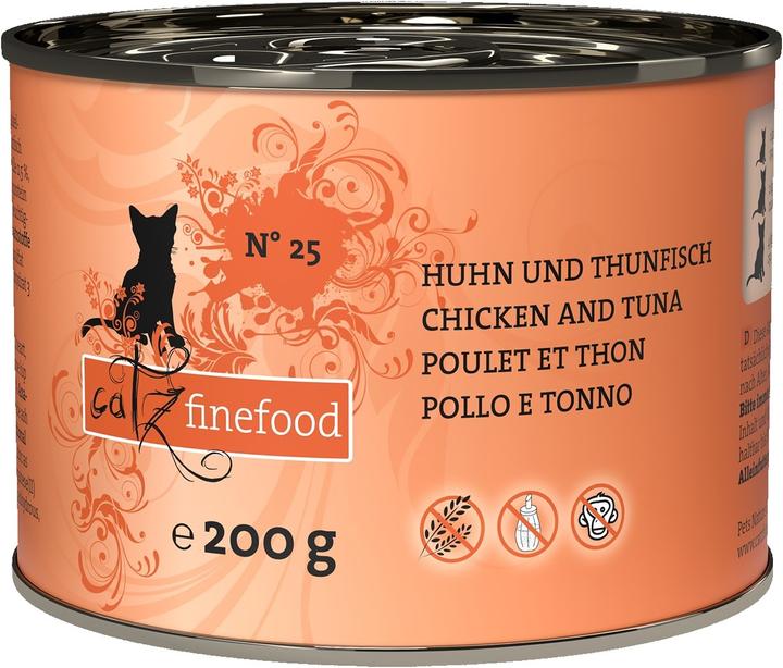 Image du produit Catz Finefood No.25 Poulet & thon (Adulte, 1 pcs, 200 g)