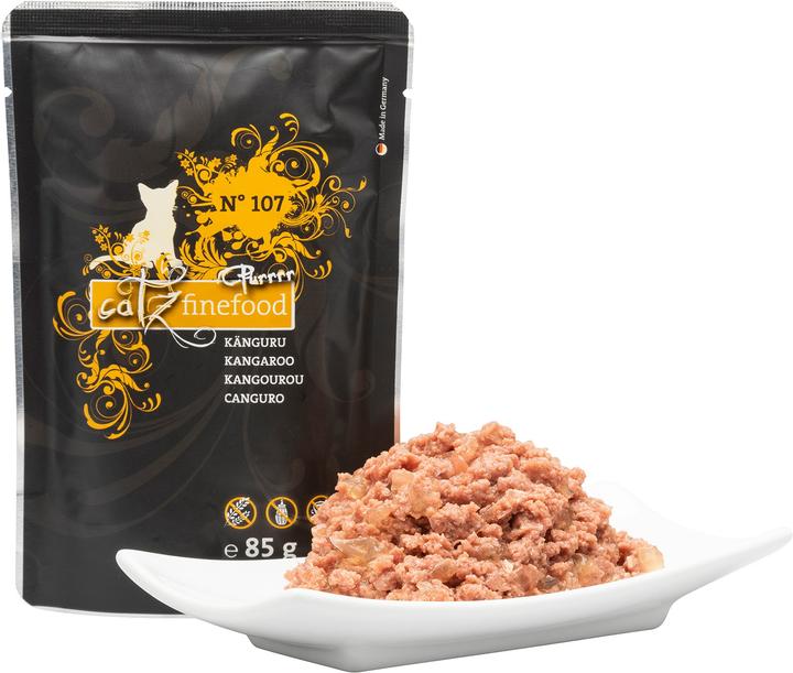 Produktbild Catz Finefood Purrrr No.107 Känguru (Adult, 1 Stk., 85 g)
