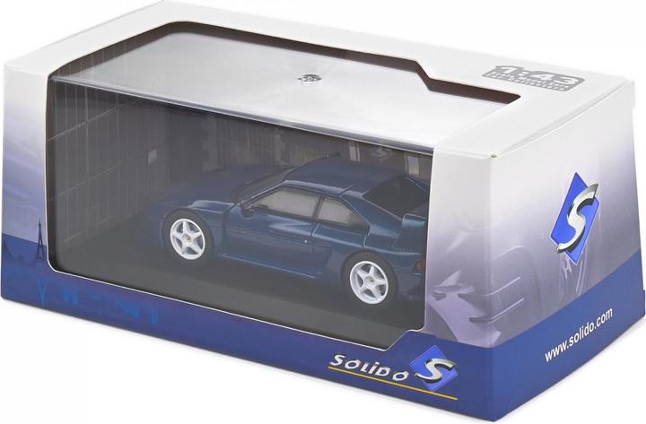 Actual product image Solido 1:43 Venturi 400 GT blue