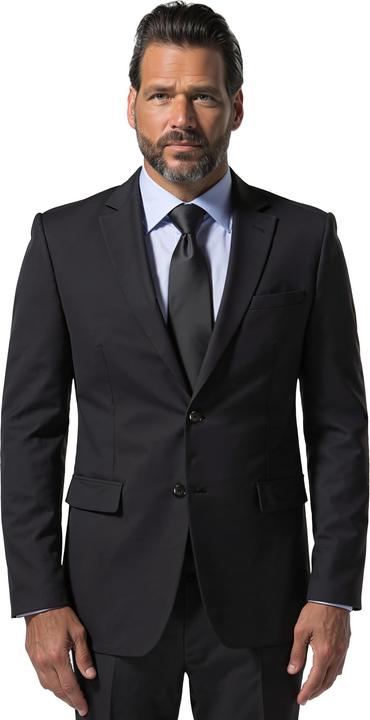 Actual product image JP1880 Classic Two Button Stretch Suit Jacket (30)