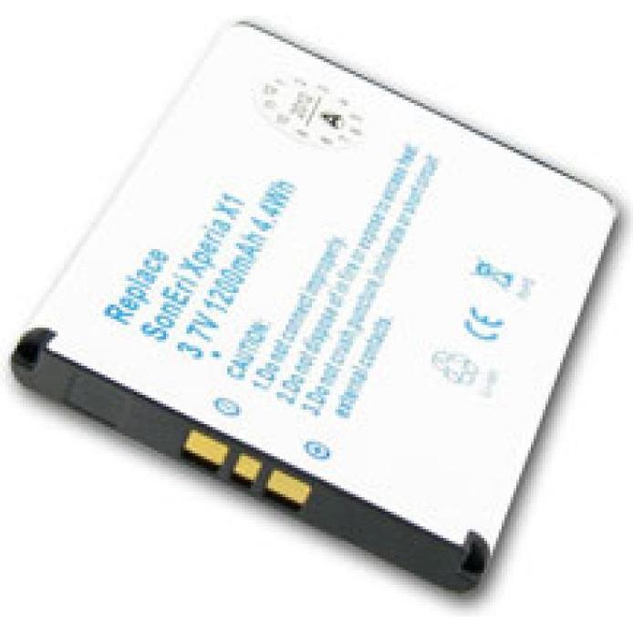 AccuCell Akku passend für Sony Xperia X1, Xperia X2, X10, BST-41 Akku, Smartphone Akku