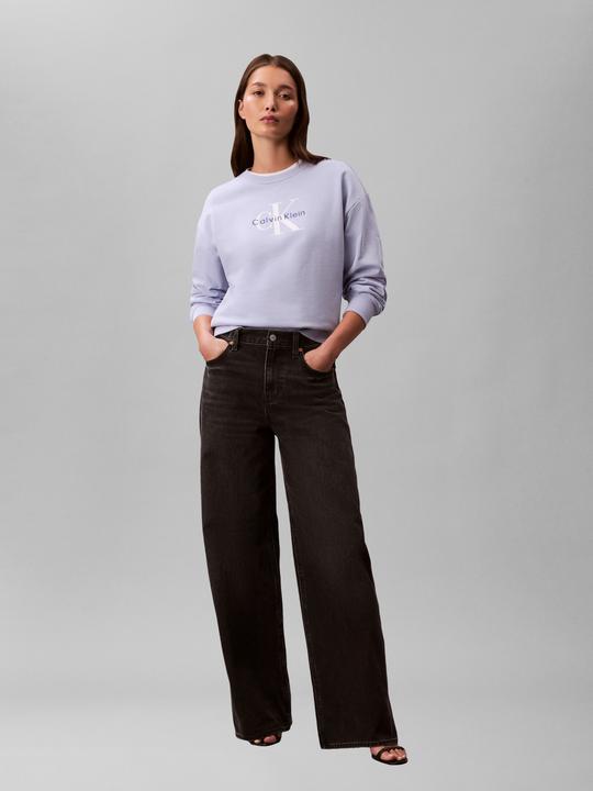 Actual product image Calvin Klein Jeans Ls Monologo French Terry Rlxd Cr (L)