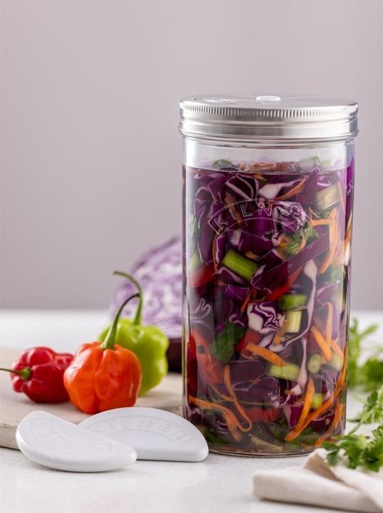 Image du produit Kilner Kit de verres de fermentation (1 pcs, 1 l)