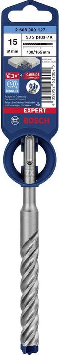 Actual product image Bosch Professional Zubehör EXPERT SDS plus-7X hammer drill, 15 x 100 x 165 mm (15.0 mm)