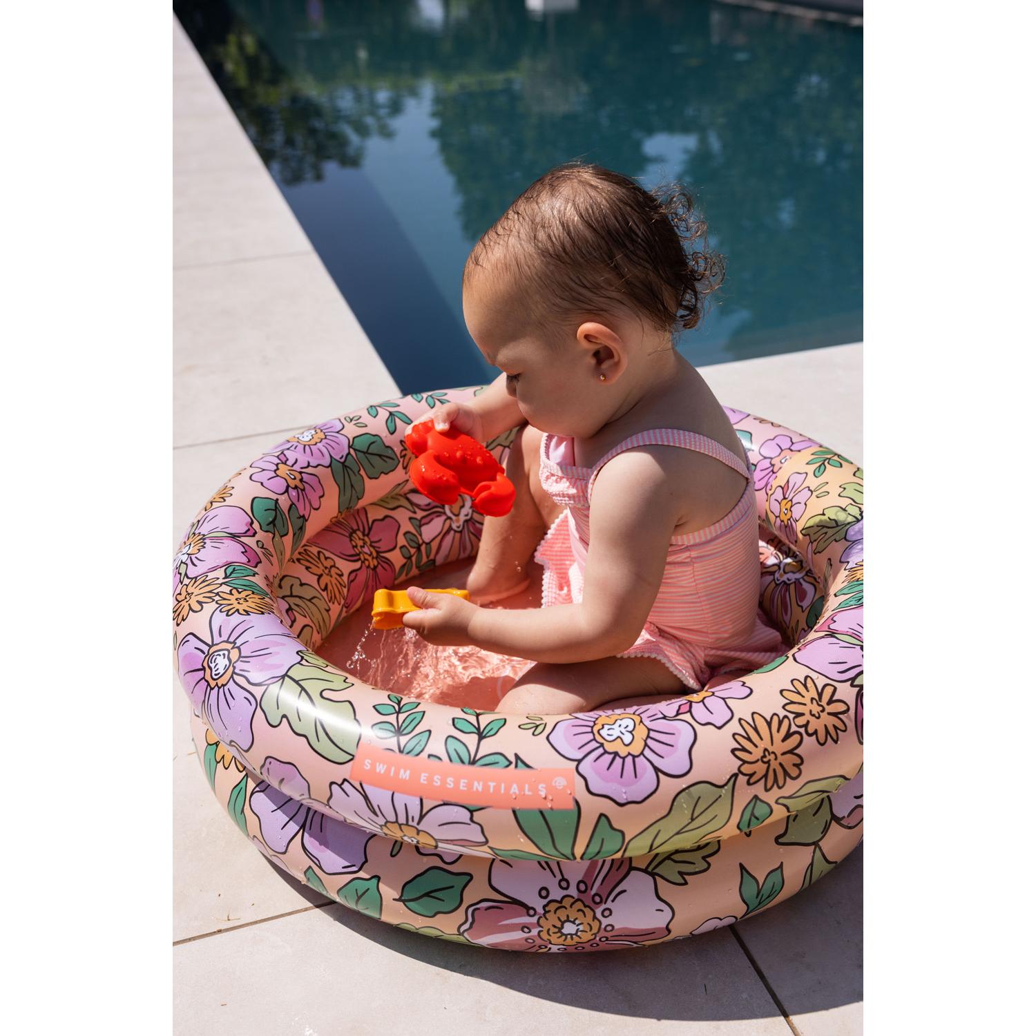 Thumbnail - Swim Essentials BabyPool Pink Blossom Flower 60 cm