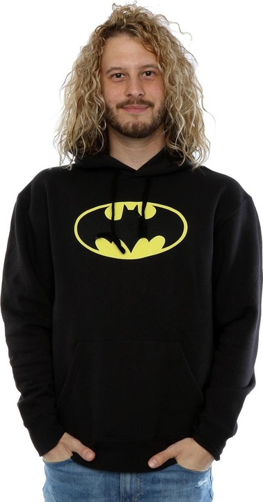 Immagine prodotto Batman Logo Felpa con Cappuccio Uomo (S)
