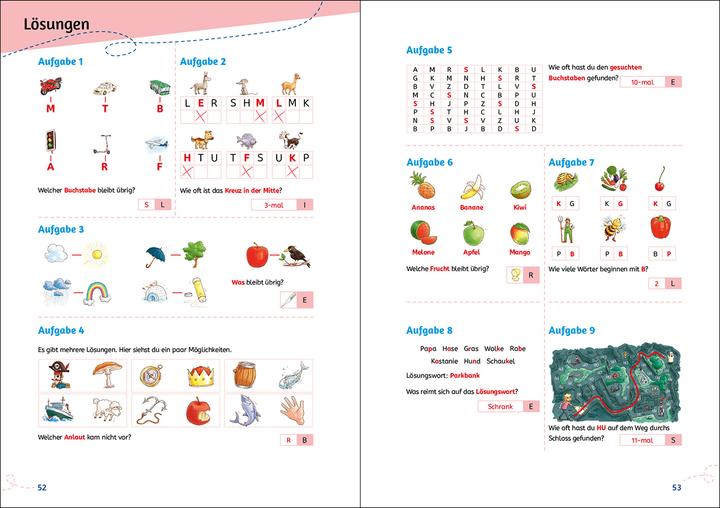 Actual product image Leselöwen Lernhilfen - Lesen lernen - 1. Klasse (German, Christiane Wittenburg, Dominik Rupp, Loewe First Self-Reading, Loewe first readers, 2023)
