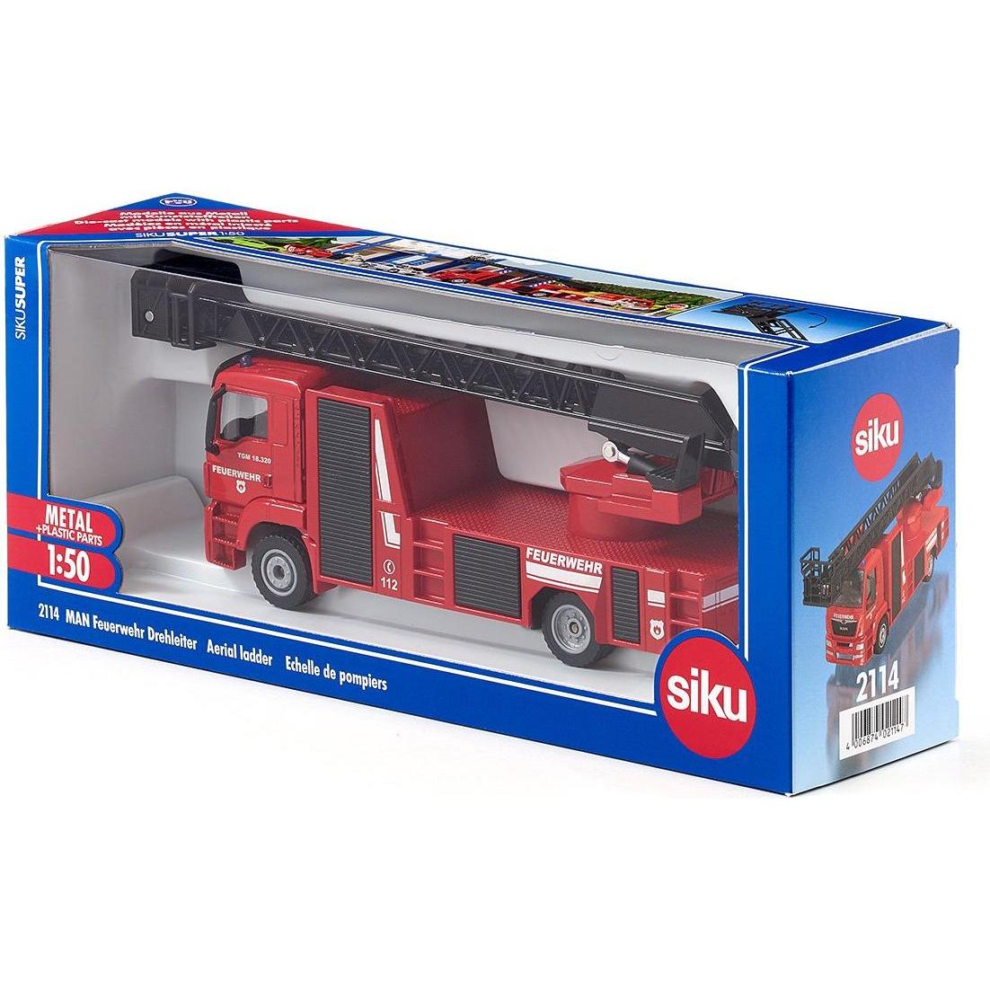Thumbnail - Siku MAN Feuerwehr Drehleiter