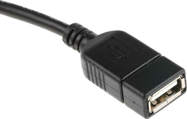 Actual product image Techly USB2.0 OTG cable A female - Micro-B (0.20 m, USB 2.0)