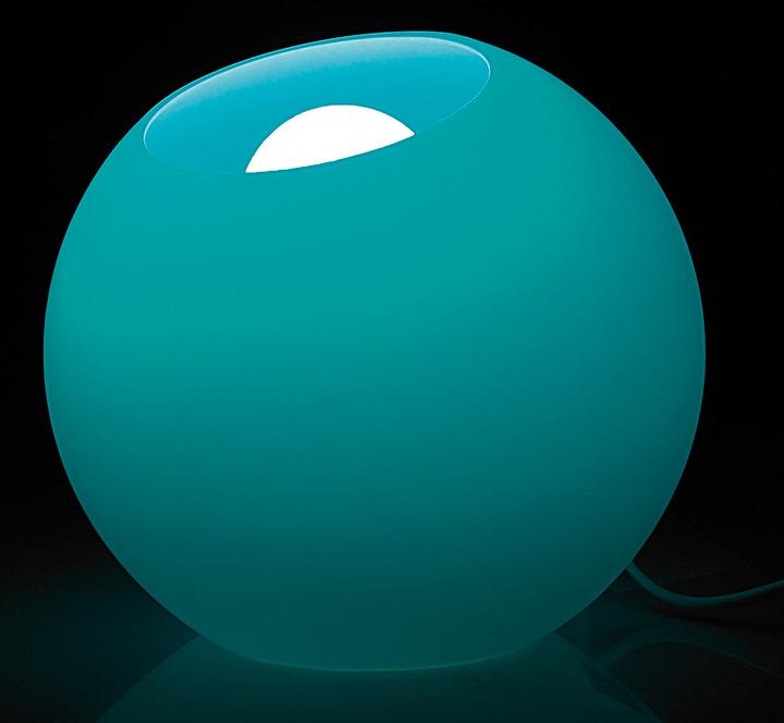 Actual product image Lunartec Remote control LED light ball made of frosted glass