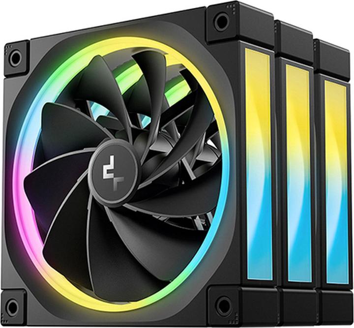 Produktbild Deepcool FL12R Reverse 3in1 120x120x25 Black (120 mm, 3 x)