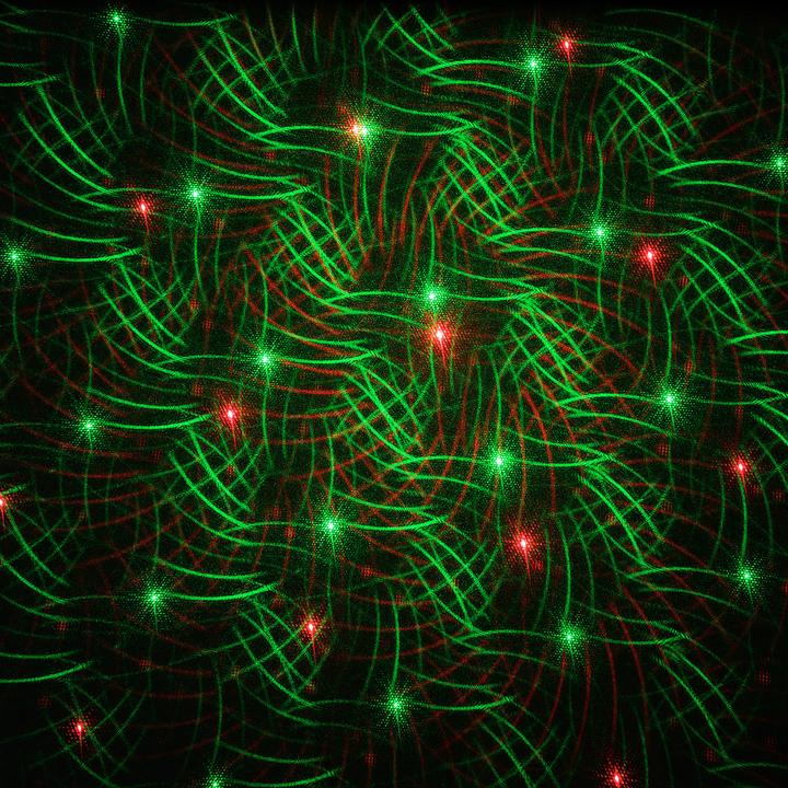 Produktbild Lunartec Indoor-Laser-Projektor mit Sound-Steuerung