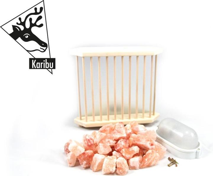 Actual product image Karibu Salt crystal light