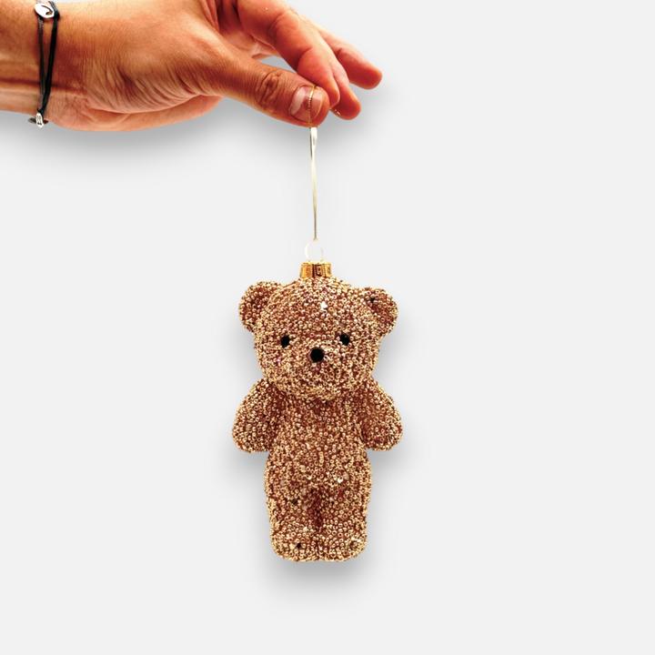 Mon Chouchou Weihnachtsanhänger Bär gold