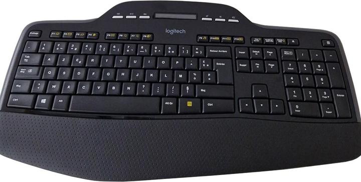 Actual product image Logitech Wireless keyboard+mouse MK710 black in retail stores (DE, Wireless)