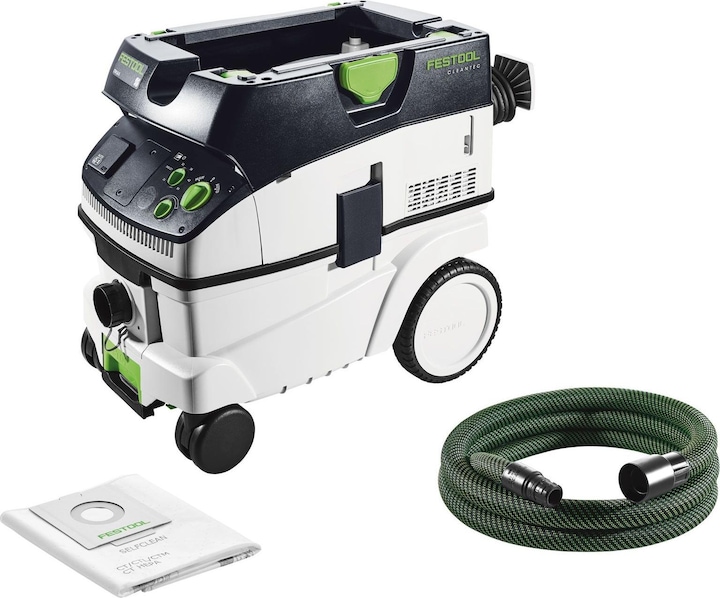 Actual product image Festool CTM 26 E fabric tumbler - 1200W - Class M - 26L (Extraction system)