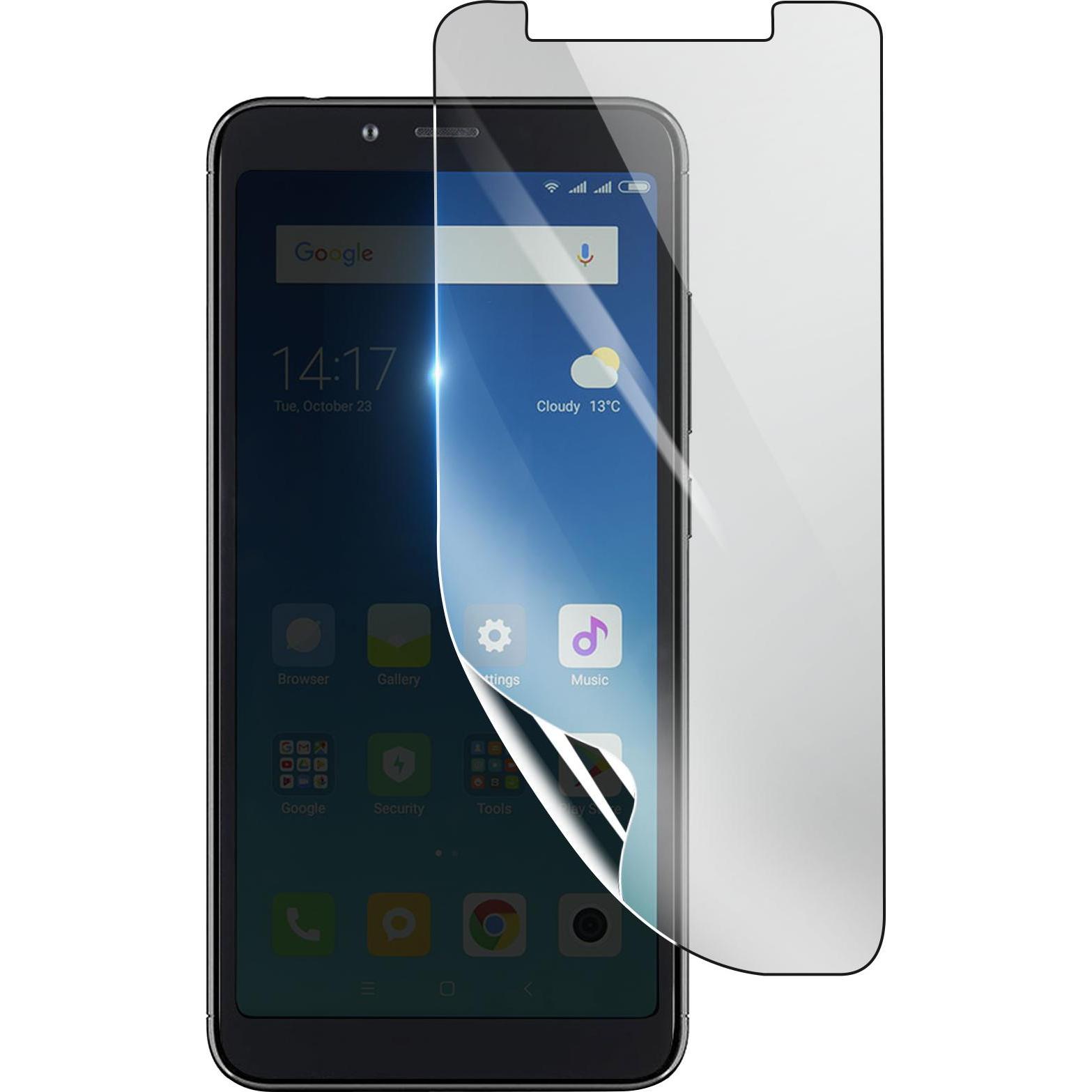 3MK Hydrogel Bildschirmfolie für Xiaomi Redmi 6A (1 Stück, Xiaomi Redmi 6A), Smartphone Schutzfolie, Transparent