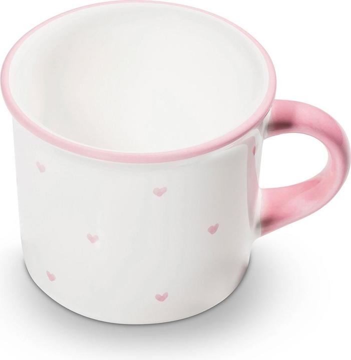 Produktbild Gmundner Keramik Herzerl Rosa, Kaffeehäferl 0,24 Liter (240 ml, 1 x)