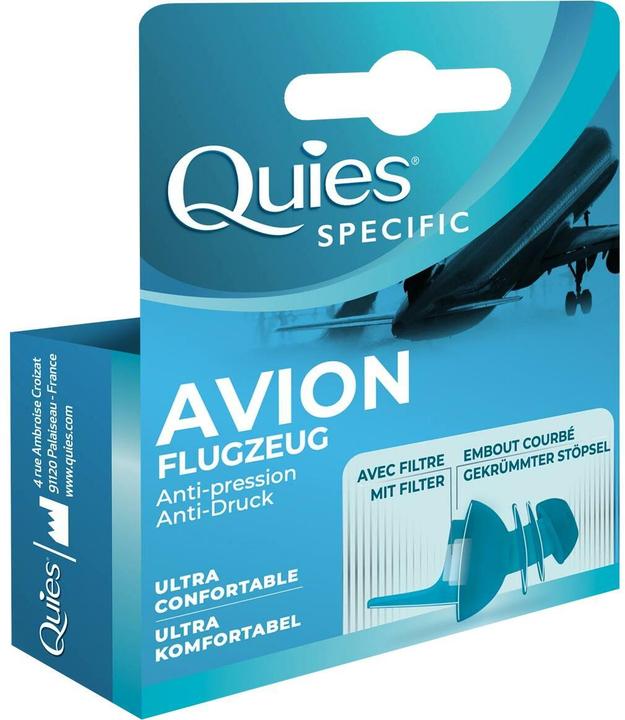 Produktbild Quies Specific Flugzeug (2x)