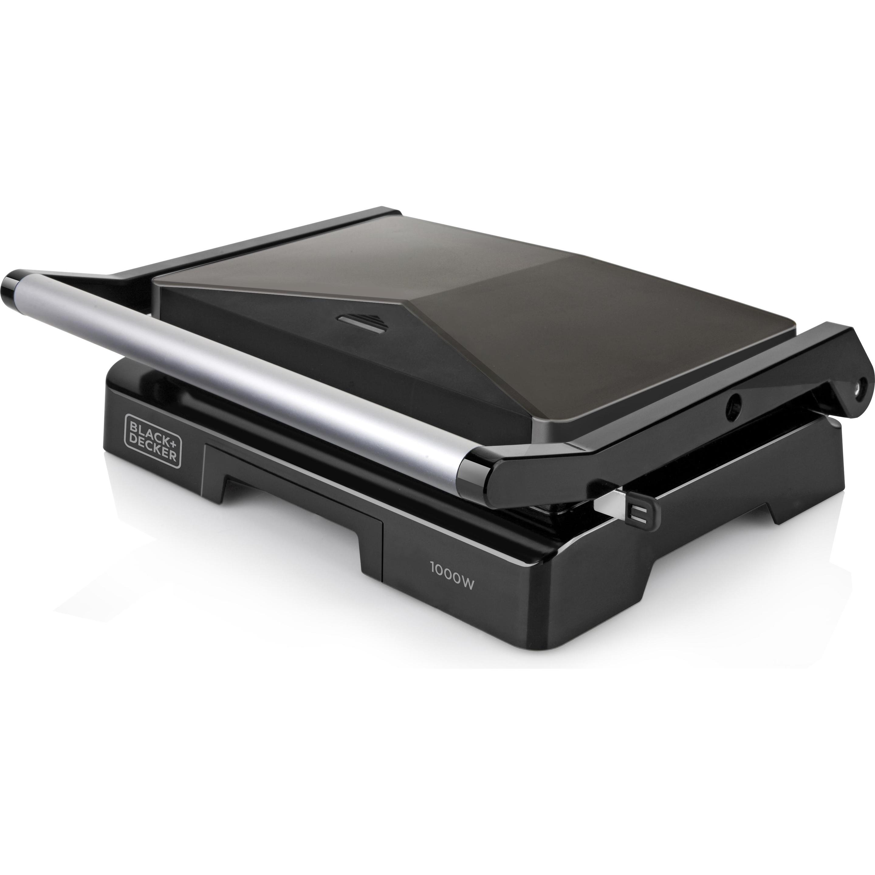 Black & Decker BXGR1000E, Tischgrill, Schwarz