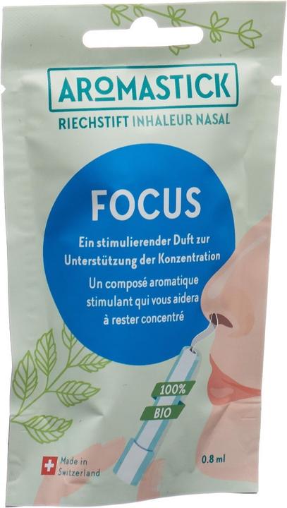 Aromastick Riechstift 100% Bio Focus