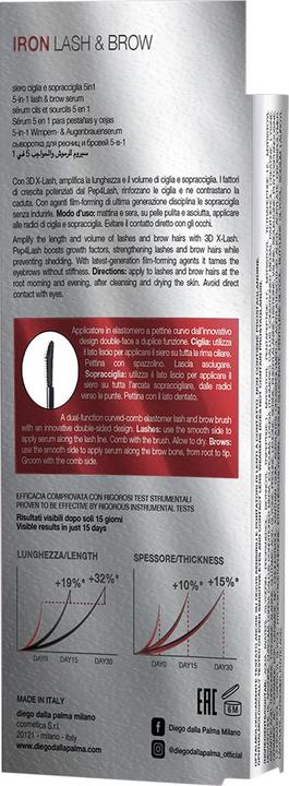 Produktbild Diego dalla Palma Iron Lash & Brow 5-in-1 Lash And Brow Serum (6 ml)