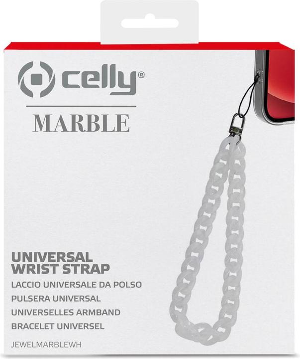 Produktbild Celly Fastening Cord White Jewelmarblewh