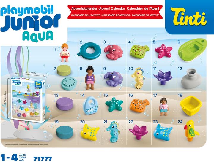 Productafbeelding Playmobil 71777 JUNIOR & Tinti: Bunter Badespass Adventskalender