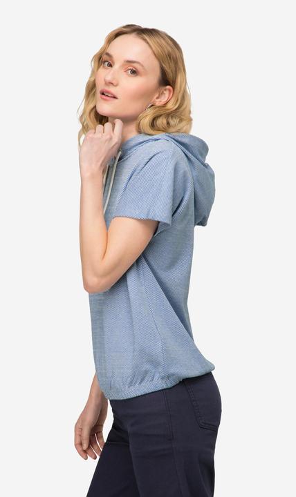 Produktbild Laurasøn Hoodie, oversized, Kapuze, elastischer Saum (M)