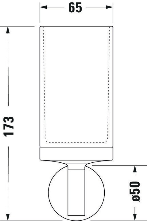 Image du produit Duravit Porte-verre Starck T noir mat
