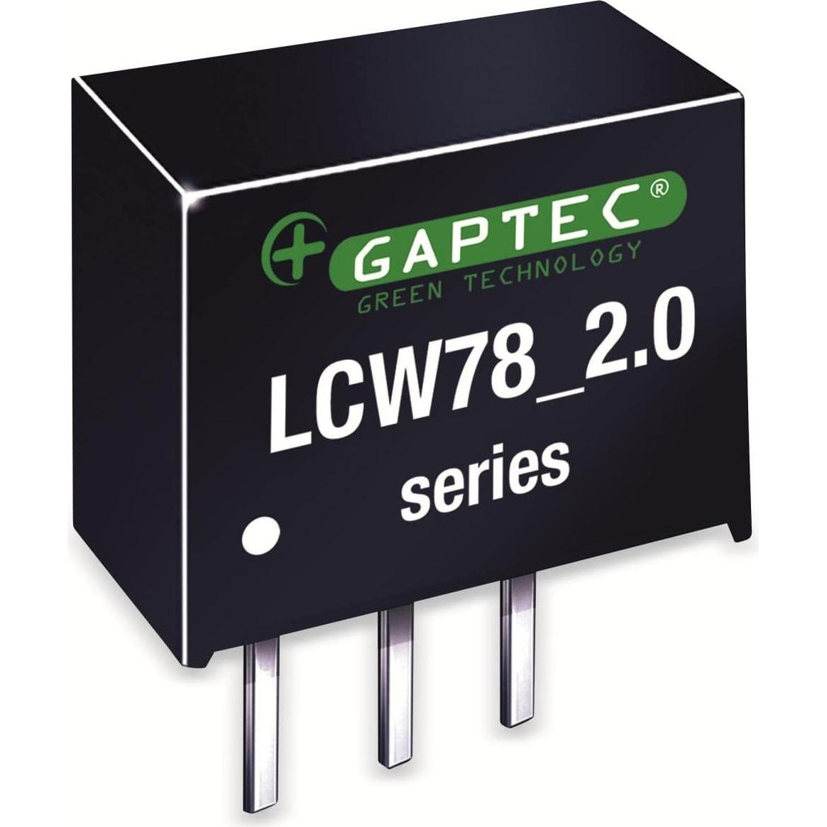 Gaptec, Spannungswandler, DC-DC-Wandler, Electronic, SIP3 micro size, 4,5-36Vin, 1,8Vout, 2000mA, 11,6x7,5x10,2mm
