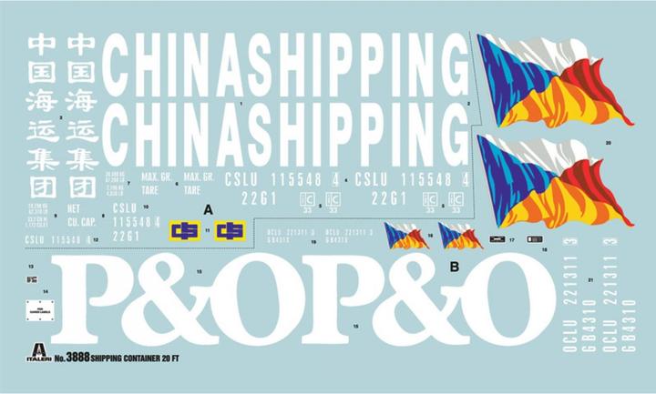 Image du produit Italeri 20' Conteneur