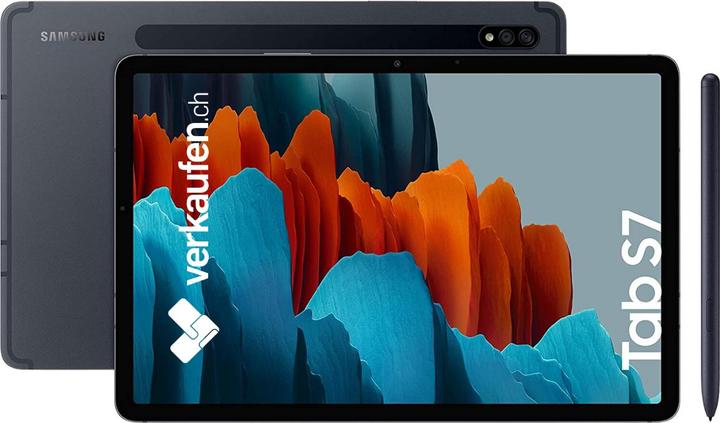 verkaufen.ch Galaxy Tab S7+ WiFi (WLAN uniquement, 12.40", 128 Go, Mystic Silver, A / Comme neuf)