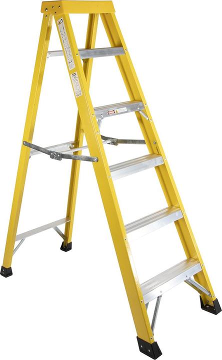 Actual product image Rs Pro 6 Step Glass Fibre Swingback Stepladder (Stepladder)