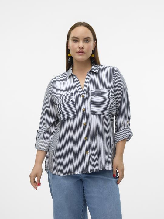 Immagine prodotto Vero Moda Vestibilità regolare colletto a camicia maniche curve con risvolto camicia camicia camicia (46)