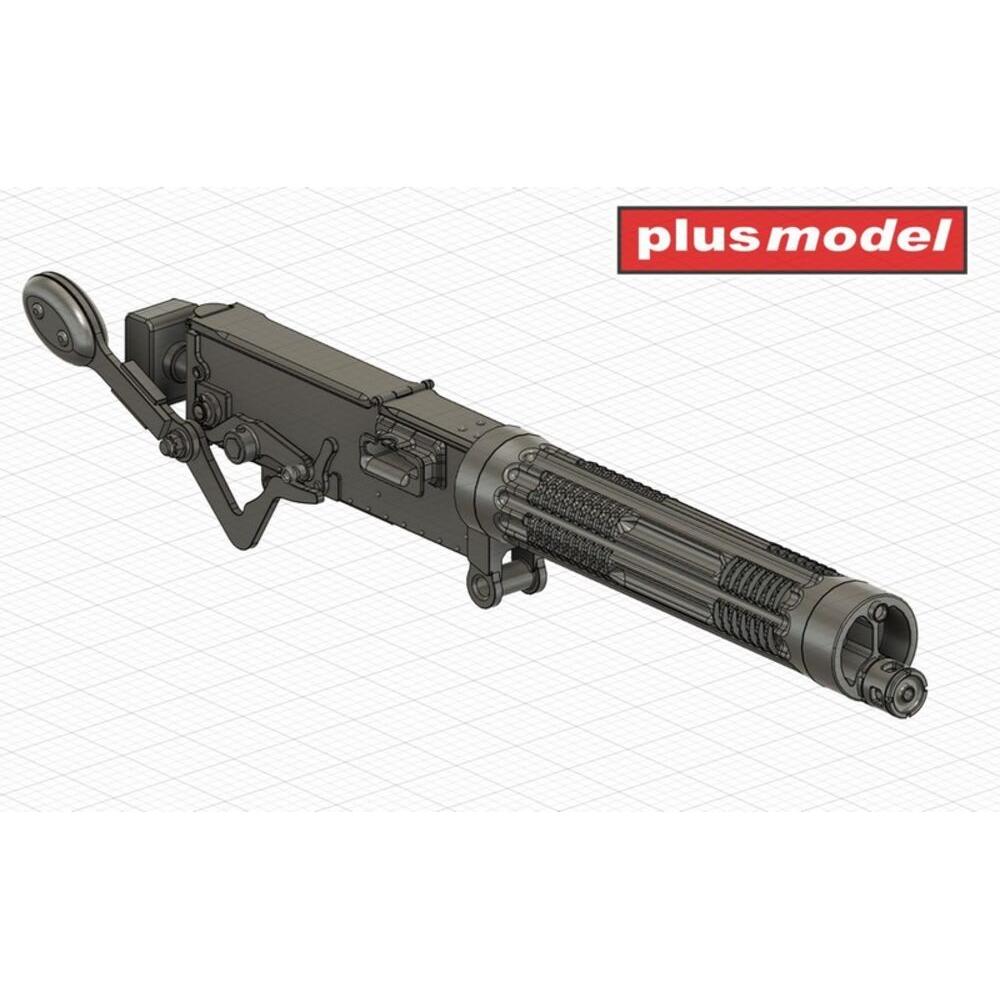 Plus Model Aircraft machine gun Vickers
