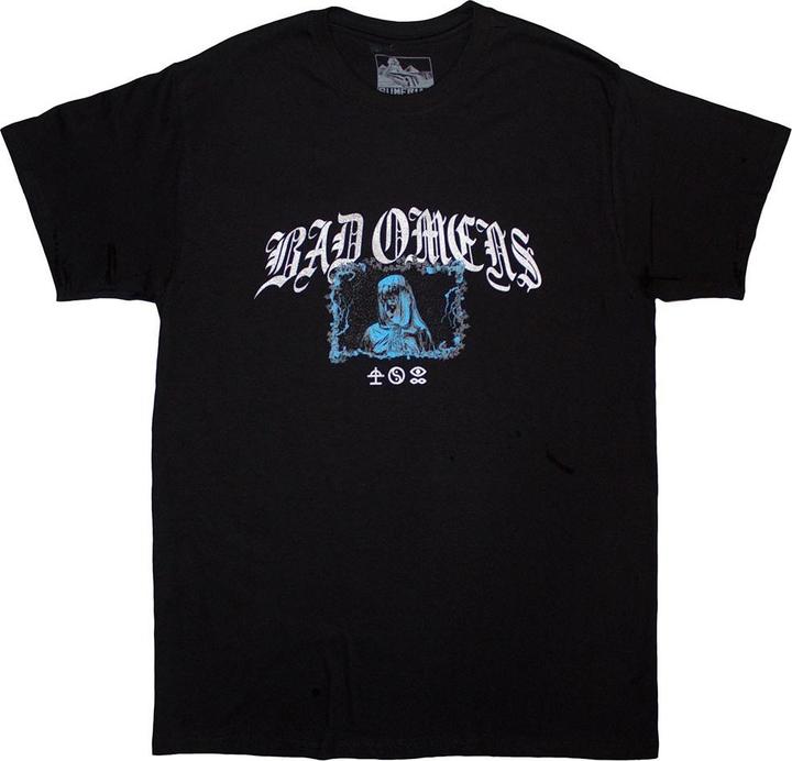 Actual product image Bad Omens Unisex Adult Gothic Back Print T-Shirt (XL)