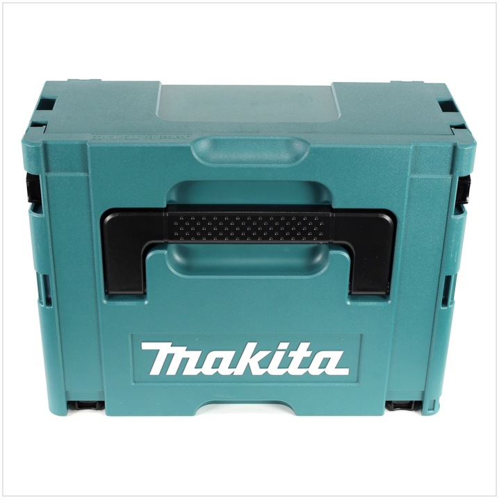 Actual product image Makita MAKPAC 3 system case - with universal insert for 18 V battery tools screwdrivers saws Schl