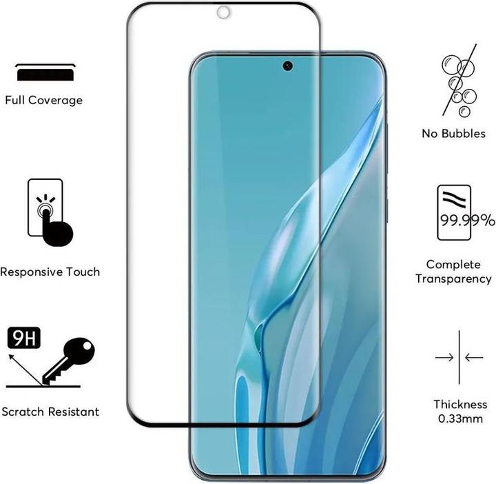 Immagine prodotto Evelatus P60 PRO 2.5D Copertura completa Giappone Colla Vetro Antistatico (1 pz., Huawei P60 Pro)
