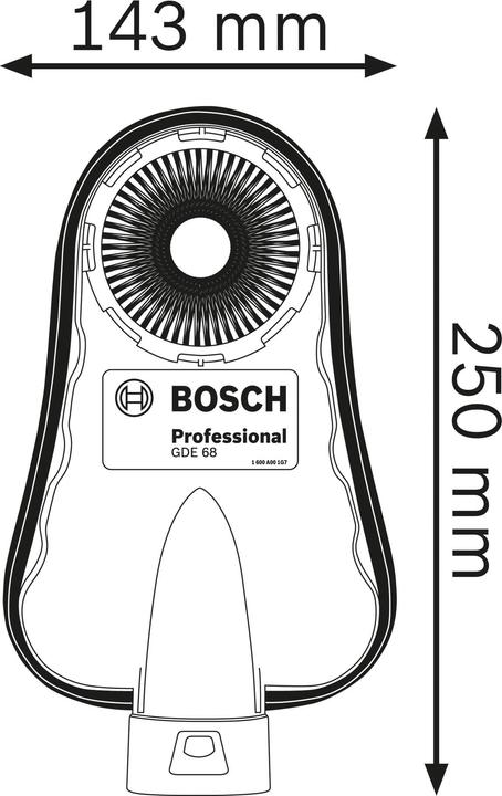 Actual product image Bosch Professional Gde 68