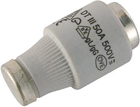 Produktbild Schurter Sicherung DTIII 50A träge Pack a 5 Stk. (50 A)